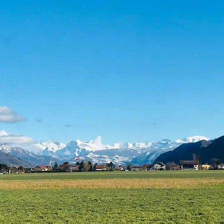 Appartement Belle Vue Sur Les Montagnes Saint-Pierre-en-Faucigny Luaran gambar